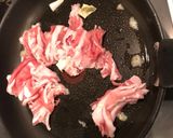 豚バラの旨塩餡炒め作り方4写真