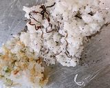 両方食べたい時は 合体!おにぎり作り方1写真