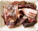 簡単ヘルシー☆マグロのアラと厚揚げの煮物作り方1写真