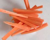 フライドにんじん作り方1写真