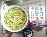 根曲がり竹とサバ水煮缶の味噌汁作り方1写真