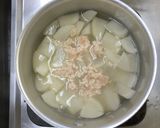 かぶのそぼろあんかけアレンジ☆7～8か月作り方1写真