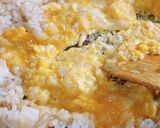 ステーキ肉とにんにくでスタミナ炒飯作り方9写真