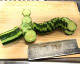 太きゅうりの炒め物♪作り方1写真
