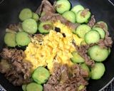 太きゅうりの炒め物♪作り方7写真