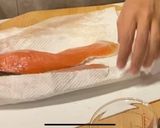 簡単♪鮭のごま甘酢照り焼き作り方1写真