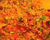 キーマカレーを使ったピザトースト作り方1写真