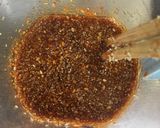 春菊とトマトのプルコギ炒め作り方1写真
