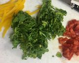 春菊とトマトのプルコギ炒め作り方2写真