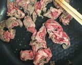 春菊とトマトのプルコギ炒め作り方3写真