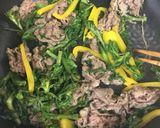 春菊とトマトのプルコギ炒め作り方4写真