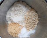 ワンボウル☆オートミールスコーン作り方1写真
