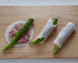 【野菜ソムリエ】伏見とうがらしの棒餃子作り方4写真