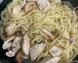 ちくわとササミのレモンパスタ作り方7写真
