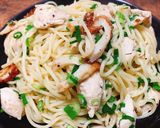 ちくわとササミのレモンパスタ作り方9写真