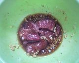 お一人料理　簡単　焼き肉丼作り方4写真