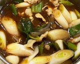 豚肉の赤味噌煮＆味噌煮込みうどん作り方4写真