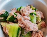 きゅうりとシーチキンの梅肉和え作り方3写真