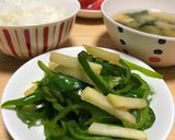 コールラビとピーマンのきんぴら作り方7写真