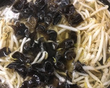 きくらげともやしの中華スープ作り方7写真