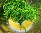 おかひじきの昆布茶ドレッシング和え作り方3写真