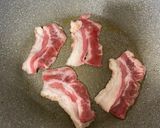 牛カルビとエノキの焼肉炒め作り方1写真