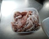 爆ぜろ！キッチンテロ！ゲソと耳のかき揚げ作り方3写真