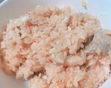 鶏肉とチーズのチキンライス（1~2人分）作り方5写真