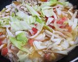 即席麺で簡単！トマトラーメン作り方5写真