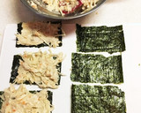 えのき入りとりごぼうの海苔焼き作り方2写真