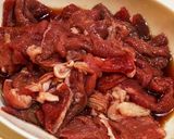 れんこんと牛肉の甘辛炒め作り方2写真