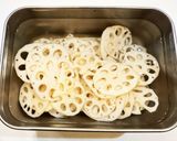 れんこんとしし唐の味噌炒め作り方3写真