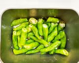 れんこんとしし唐の味噌炒め作り方4写真