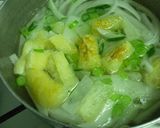 玉ねぎ・大根の味噌汁♪作り方2写真