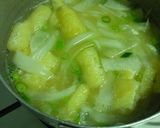 玉ねぎ・大根の味噌汁♪作り方3写真