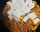 干し椎茸とパプリカの麻婆豆腐☆塩分減作り方4写真