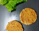 玄米飯と大豆粉ライスバーガー作り方5写真