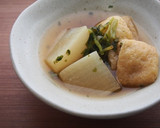 大根・油揚げのさっと煮♪三つ葉を入れて♪作り方6写真