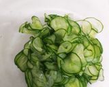 鱧ときゅうりの酢の物作り方1写真