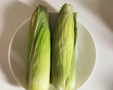 レンジでとうもろこしの皮を簡単に剥く方法作り方1写真