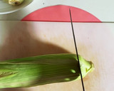 レンジでとうもろこしの皮を簡単に剥く方法作り方2写真