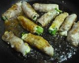 ねぎとチーズの肉巻き♪ねぎとチーズ香る♪作り方7写真