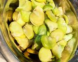 そら豆とベーコンの混ぜごはん作り方1写真