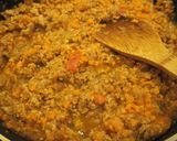 ●ほうれん草のチキンキーマカレー●作り方5写真