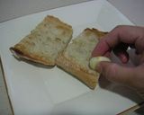 タパス tosta de jamon作り方2写真