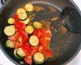 ズッキーニとトマトのマリネ作り方4写真