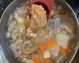 お出汁が効いた具沢山豚汁♪作り方5写真
