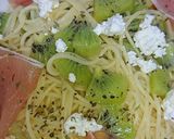 キウイの冷製パスタ作り方7写真