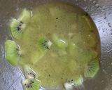 キウイの冷製パスタ作り方4写真