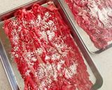 牛肉のニラ&ほうれん草巻き作り方5写真